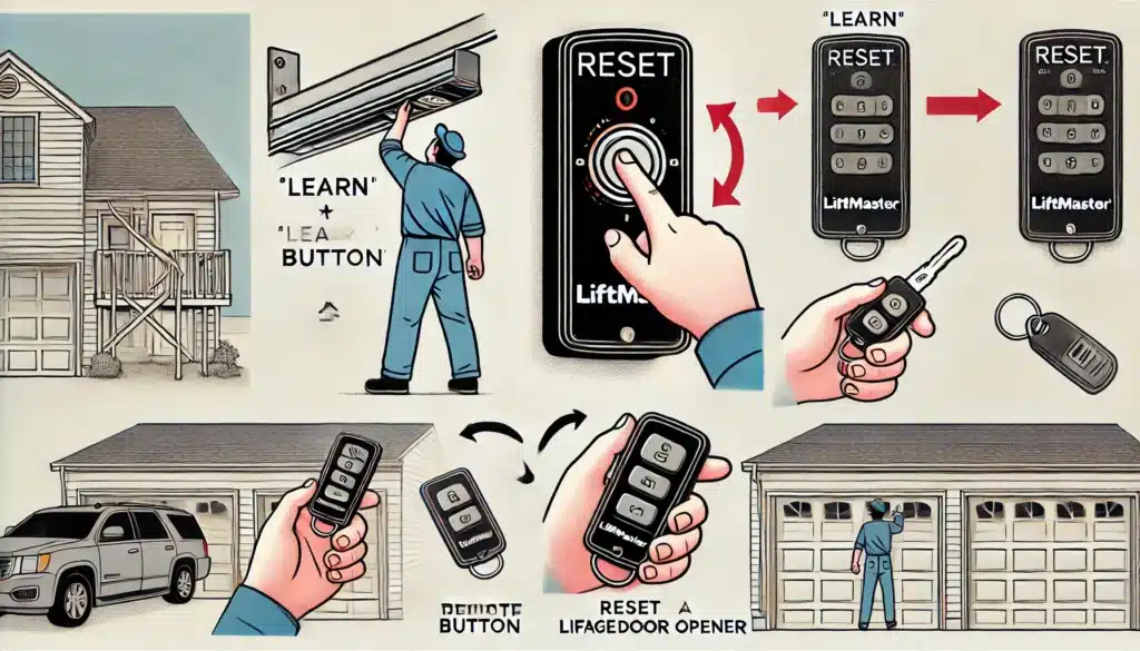 How to Reset Garage Door Opener LiftMaster (Updated 2024)