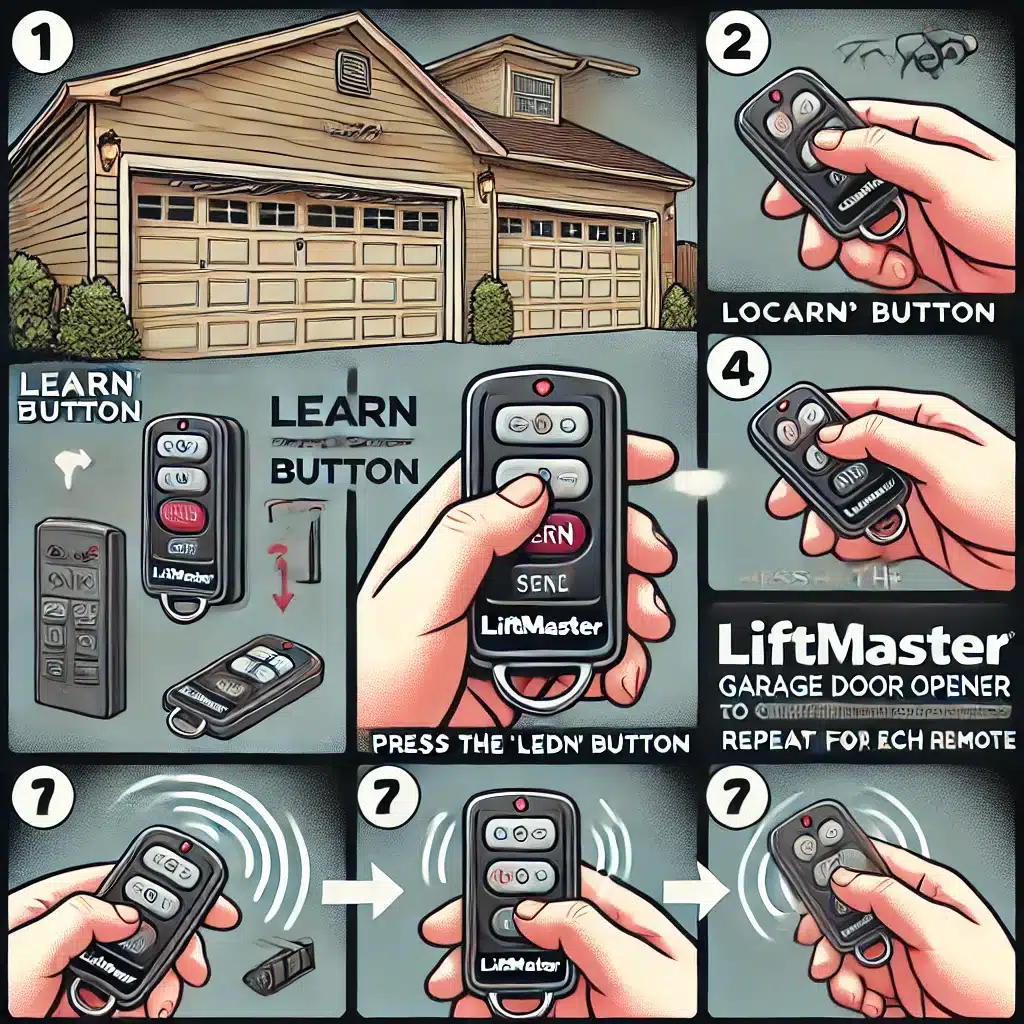 How to Program Multiple Garage Door Openers LiftMaster (2024)