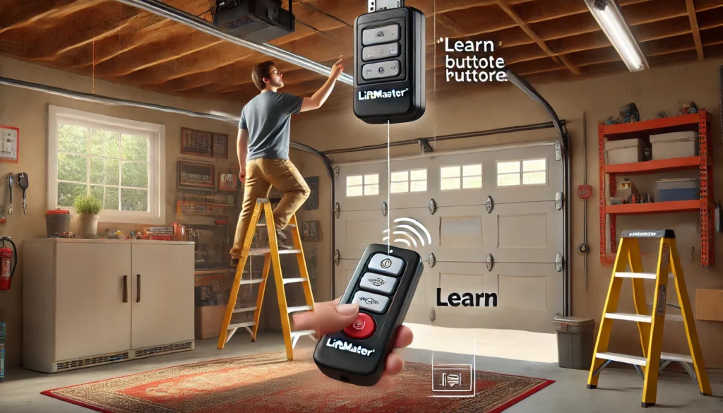 liftmaster garage door remote program