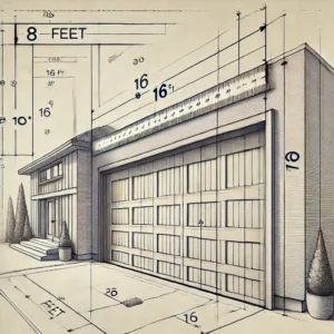 garage door width