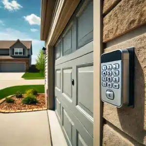 garage door keypad kansas