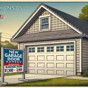 new garage door cost kansas