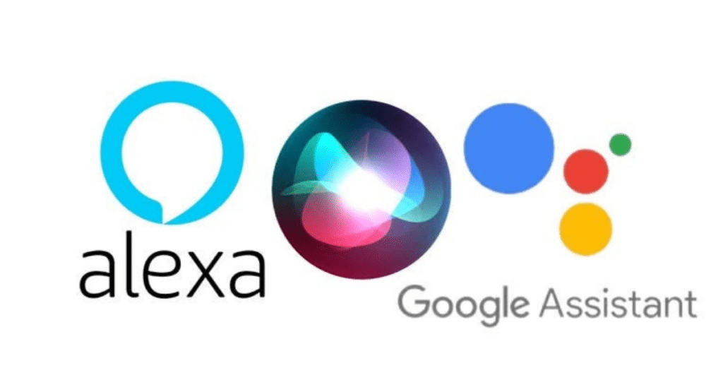 alexa and google assistant logo